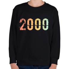 PRINTFASHION 2000 - Gyerek pulóver - Fekete