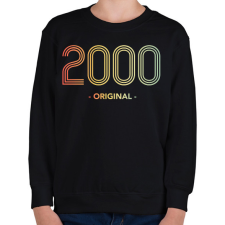 PRINTFASHION 2000 - Gyerek pulóver - Fekete gyerek pulóver, kardigán
