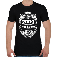 PRINTFASHION 2004 - Férfi póló - Fekete