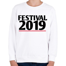 PRINTFASHION 2019 fesztivál - Gyerek pulóver - Fehér gyerek pulóver, kardigán