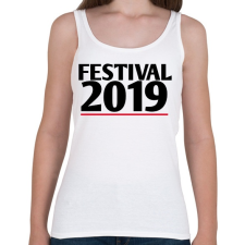 PRINTFASHION 2019 fesztivál - Női atléta - Fehér női trikó
