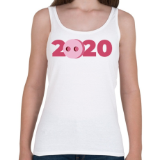PRINTFASHION 2020 Disznóvágás - Női atléta - Fehér