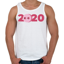 PRINTFASHION 2020 - Férfi atléta - Fehér atléta, trikó