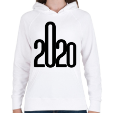 PRINTFASHION 2020 - Női kapucnis pulóver - Fehér női pulóver, kardigán