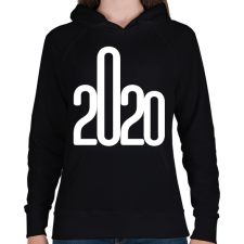 PRINTFASHION 2020 - Női kapucnis pulóver - Fekete női pulóver, kardigán