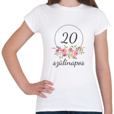 PRINTFASHION 20 éves szülinapos - Női póló - Fehér női póló