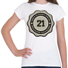 PRINTFASHION 21 - Női póló - Fehér