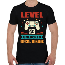 PRINTFASHION 23 éves gamer - Férfi póló - Fekete férfi póló