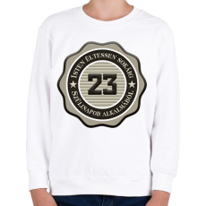 PRINTFASHION 23 - Gyerek pulóver - Fehér