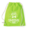 PRINTFASHION 24 lettem - Sportzsák, Tornazsák - Limezöld
