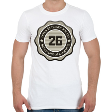 PRINTFASHION 26 - Férfi póló - Fehér férfi póló