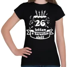 PRINTFASHION 26 - Női póló - Fekete női póló