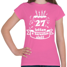 PRINTFASHION 27 lettem - Női póló - Rózsaszín