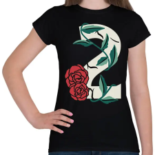 PRINTFASHION 2 - Női póló - Fekete női póló