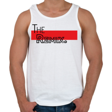 PRINTFASHION 2. testvér - The remix. - Férfi atléta - Fehér