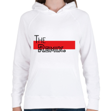 PRINTFASHION 2. testvér - The remix. - Női kapucnis pulóver - Fehér női pulóver, kardigán