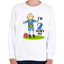 PRINTFASHION "2 years old" for boy - Gyerek pulóver - Fehér gyerek pulóver, kardigán