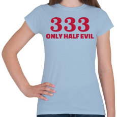 PRINTFASHION 333 - Női póló - Világoskék