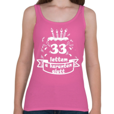 PRINTFASHION 33 lettem - Női atléta - Rózsaszín