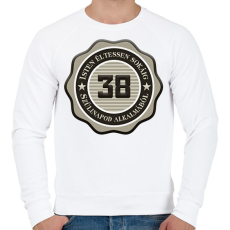 PRINTFASHION 38 - Férfi pulóver - Fehér