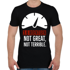 PRINTFASHION 3.6 röntgen - Férfi póló - Fekete férfi póló