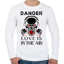 PRINTFASHION 3 - Férfi hosszú ujjú póló - Fehér férfi póló