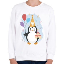 PRINTFASHION 4 éves szülinapos - Gyerek pulóver - Fehér gyerek pulóver, kardigán