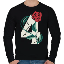 PRINTFASHION 4 - Férfi pulóver - Fekete férfi pulóver, kardigán