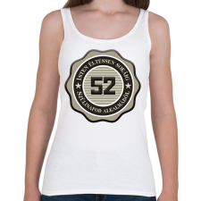 PRINTFASHION 52 - Női atléta - Fehér női trikó