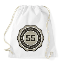 PRINTFASHION 55 - Sportzsák, Tornazsák - Fehér tornazsák