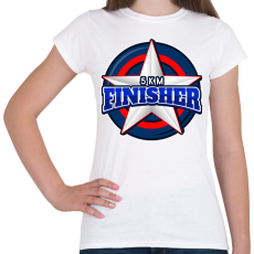 PRINTFASHION 5 KM FINISHER 2 - Női póló - Fehér