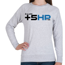 PRINTFASHION +5 paci - Női pulóver - Sport szürke női pulóver, kardigán