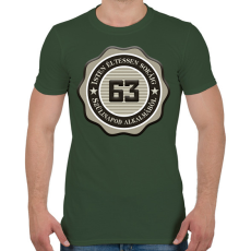 PRINTFASHION 63 - Férfi póló - Katonazöld