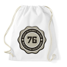 PRINTFASHION 76 - Sportzsák, Tornazsák - Fehér tornazsák