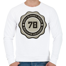 PRINTFASHION 78 - Férfi pulóver - Fehér férfi pulóver, kardigán