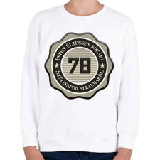 PRINTFASHION 78 - Gyerek pulóver - Fehér gyerek pulóver, kardigán