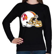 PRINTFASHION 80's Buccaneers Helmet - Női pulóver - Fekete
