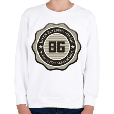 PRINTFASHION 86 - Gyerek pulóver - Fehér gyerek pulóver, kardigán