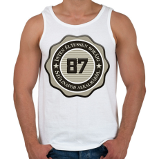 PRINTFASHION 87 - Férfi atléta - Fehér