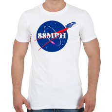 PRINTFASHION 88mph - Férfi póló - Fehér