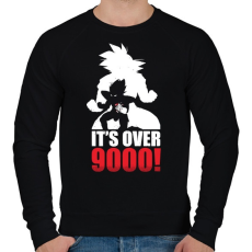 PRINTFASHION 9000-es szint felett! - Férfi pulóver - Fekete