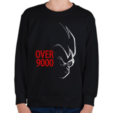 PRINTFASHION 9000 szint felett - Gyerek pulóver - Fekete gyerek pulóver, kardigán