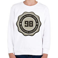PRINTFASHION 98 - Gyerek pulóver - Fehér
