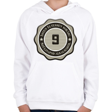 PRINTFASHION 9 - Gyerek kapucnis pulóver - Fehér gyerek pulóver, kardigán