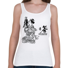 PRINTFASHION A bábjátékos - Női atléta - Fehér