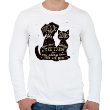 PRINTFASHION A barátok.. - Férfi hosszú ujjú póló - Fehér férfi póló