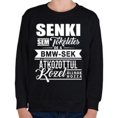 PRINTFASHION A BMW-sek tökéletesek! - Gyerek pulóver - Fekete