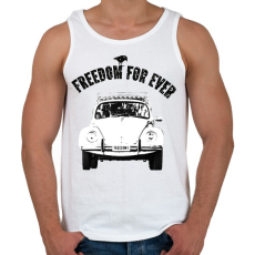 PRINTFASHION A BOGÁRHÁTÚ - Férfi atléta - Fehér