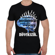 PRINTFASHION a bolygó és az intelligencia - Férfi póló - Fekete