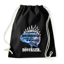 PRINTFASHION a bolygó és az intelligencia - Sportzsák, Tornazsák - Fekete tornazsák